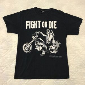 Vintage Daryl Dixon Fight or Die black T shirt‎ medium